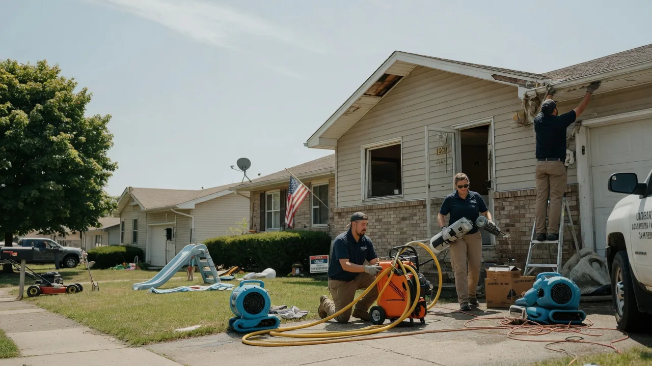 Water Damage Restoration in Benton, IL near me